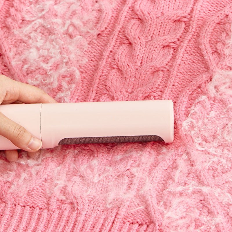2-1 Reusable Pet Hair Remover Brush Lint Roller Portable Effective Self Cleaning Tool for Cat Dog Fur Hair Dust Removal Brush - ChatZen