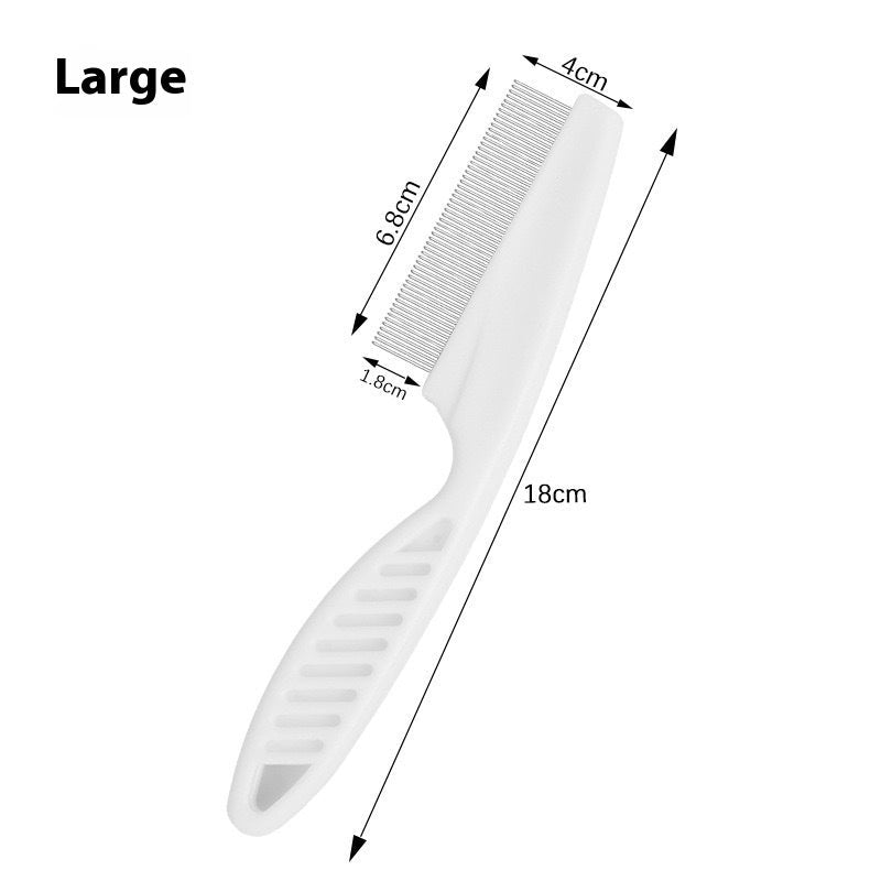 Cat Comb Tie Removal Floating Hair Magic Long Hair Pet Self-Cleaning Row Dog Cat Comb Grooming Supplies Flea Removal Brush Pets Products - ChatZen