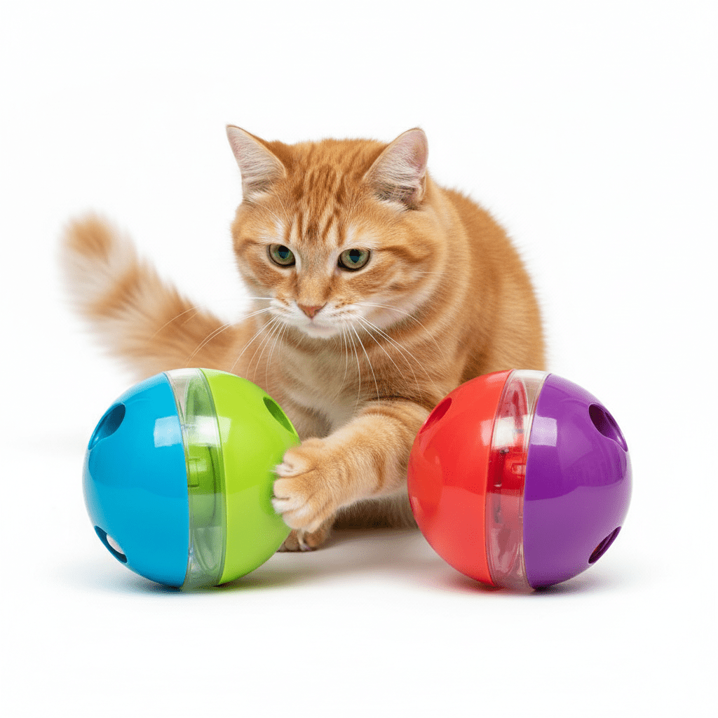 Cat Gravity Intelligent Rolling Ball Tease Toy Pet Automatic Rotating Ball - ChatZen