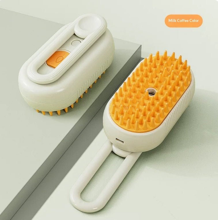 Cat Steam Brush Steamy Dog Brush 3 In 1 Electric Spray Cat Hair Brushes For Massage Pet Grooming Comb Hair Removal Combs Pet Products - ChatZen