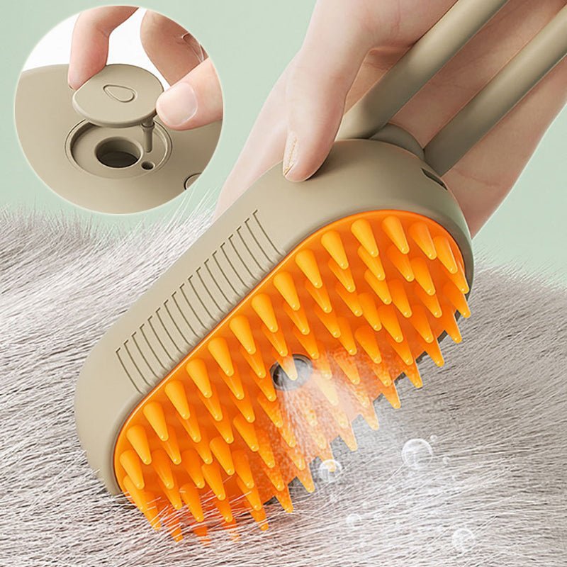 Cat Steam Brush Steamy Dog Brush 3 In 1 Electric Spray Cat Hair Brushes For Massage Pet Grooming Comb Hair Removal Combs Pet Products - ChatZen