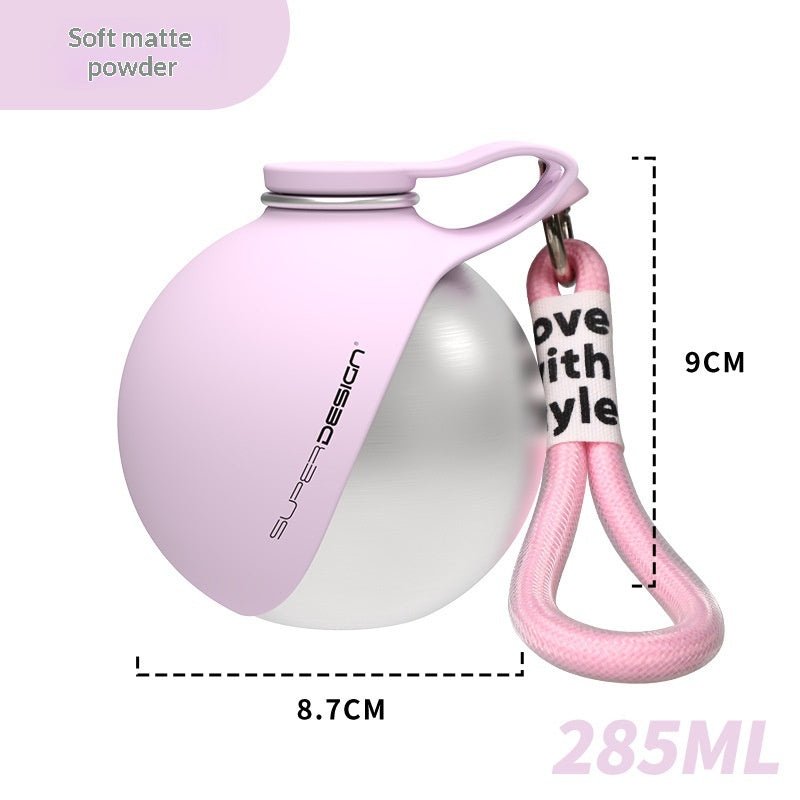 Creative Portable Outdoor Pet Stainless Steel Water Cup Small Dog Water Bottle Convenient Dog Drink Dispenser Puppy Travel Portable Water Bowl Pet Products - ChatZen