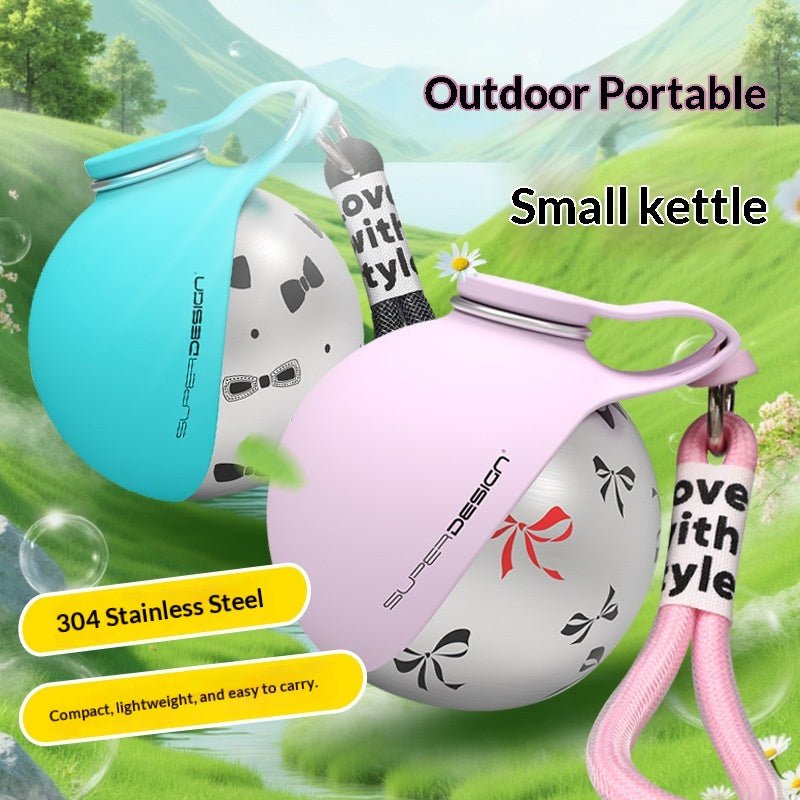 Creative Portable Outdoor Pet Stainless Steel Water Cup Small Dog Water Bottle Convenient Dog Drink Dispenser Puppy Travel Portable Water Bowl Pet Products - ChatZen
