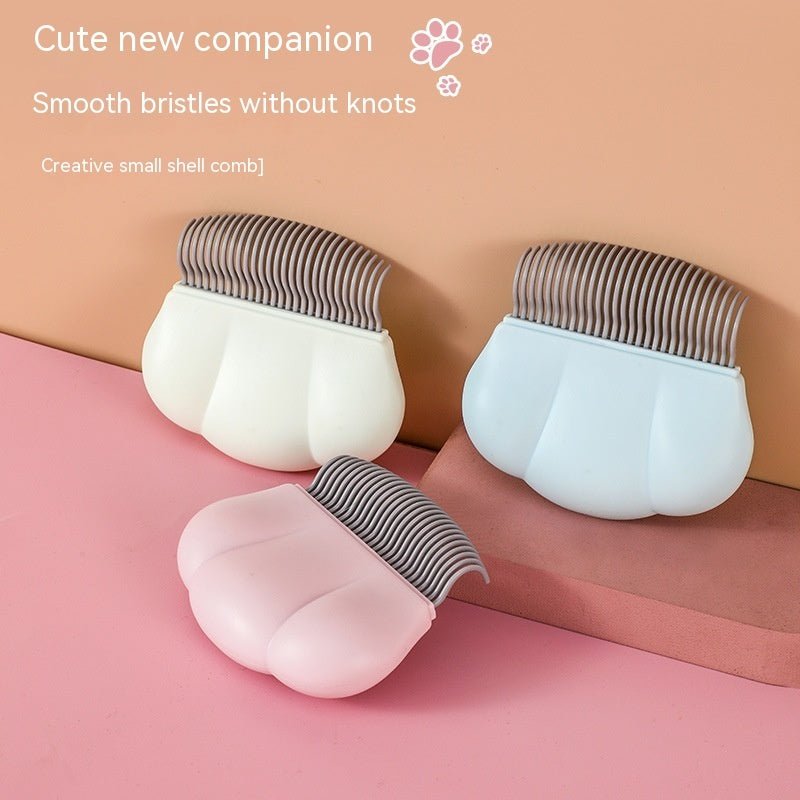 Dog Grooming Comb Comfortable Pet Small Lice Flea Combs Universal Shedding Brush Shell Comb Removes Tangles For Dogs Rabbit Pets Products - ChatZen