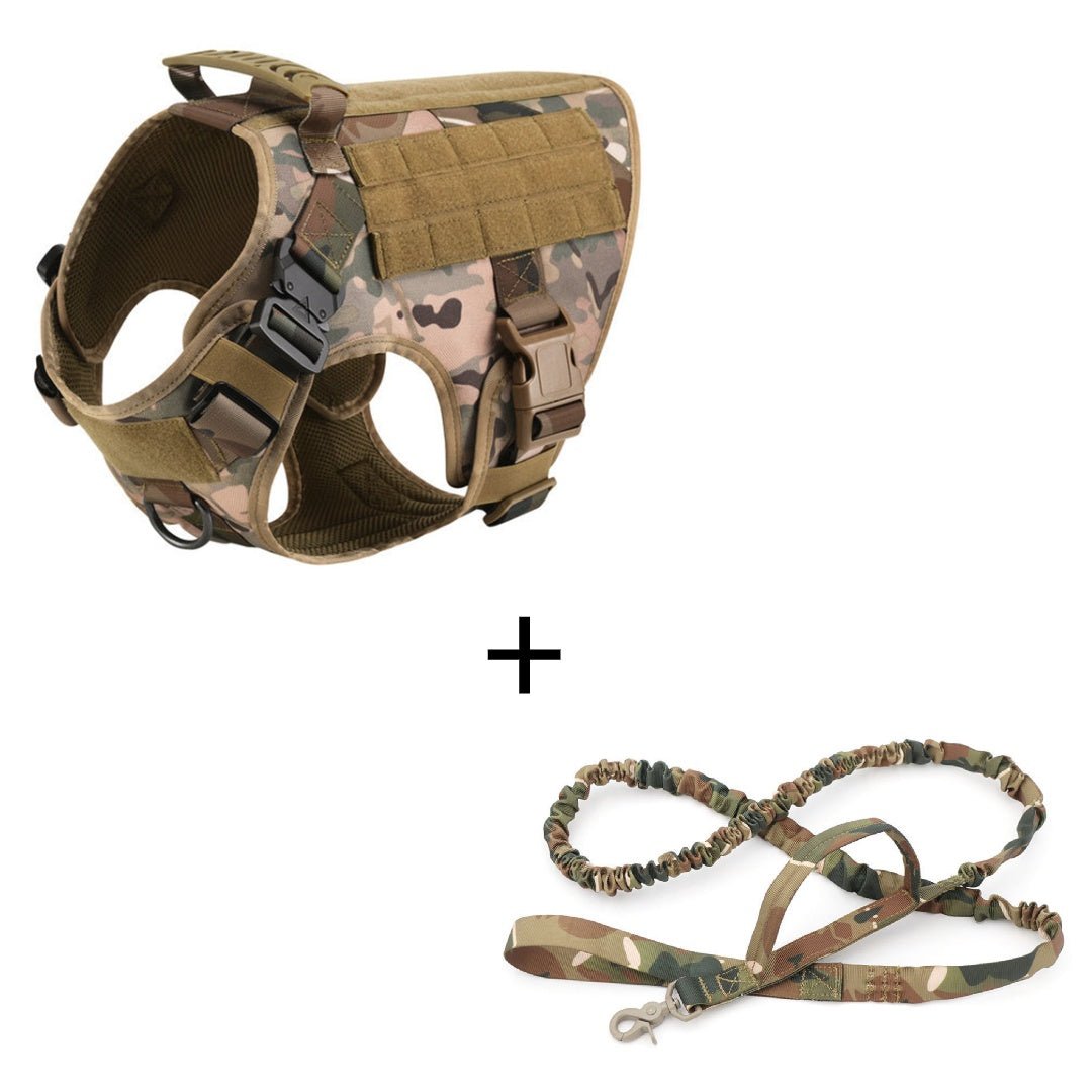Outdoor Tactical Dog Vest For Large Dogs - ChatZen