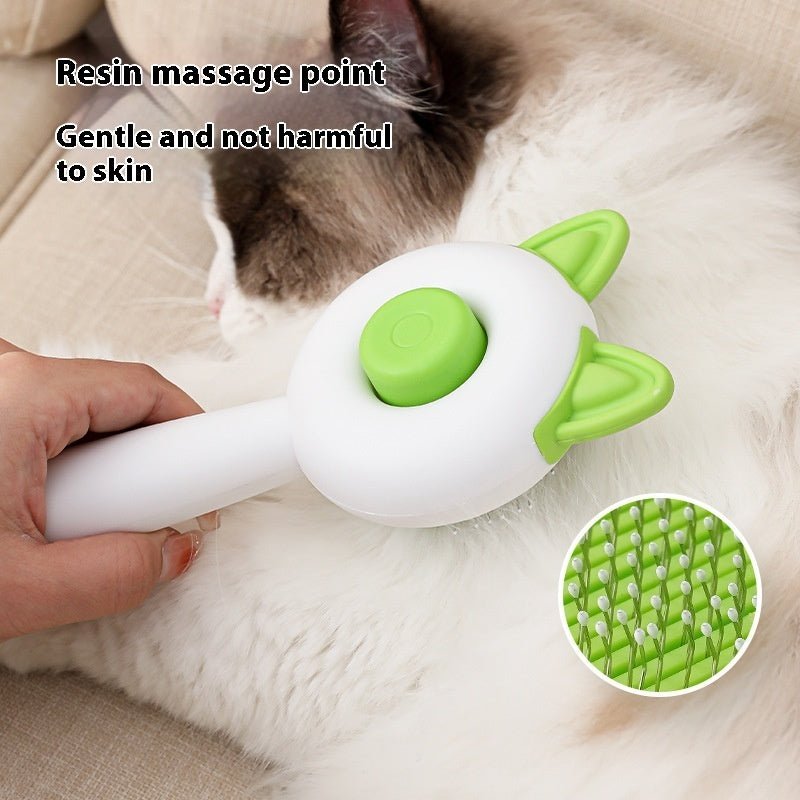 Pet Dog Brush Cat Comb Self Cleaning Pet Hair Remover Brush For Dogs Cats Grooming Tools Pets Dematting Comb Dogs Accessories Pet Products - ChatZen
