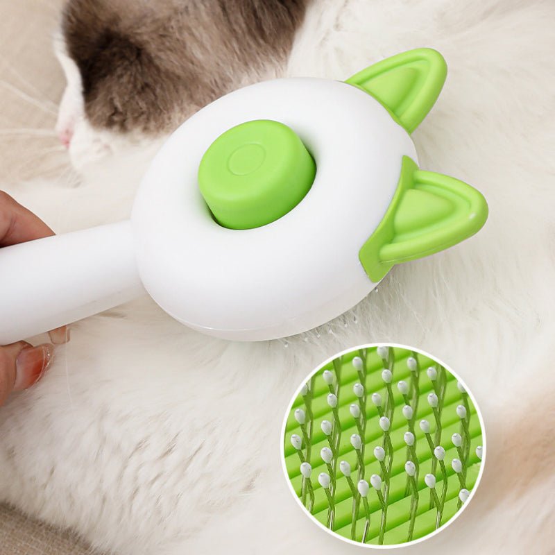 Pet Dog Brush Cat Comb Self Cleaning Pet Hair Remover Brush For Dogs Cats Grooming Tools Pets Dematting Comb Dogs Accessories Pet Products - ChatZen