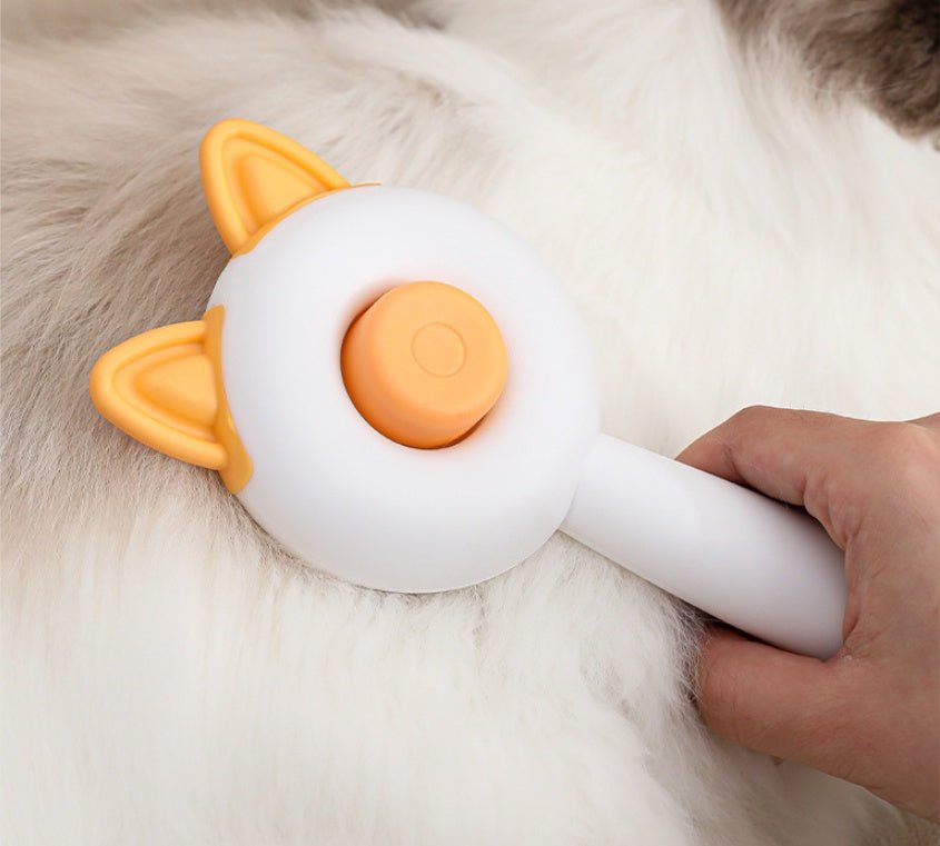 Pet Dog Brush Cat Comb Self Cleaning Pet Hair Remover Brush For Dogs Cats Grooming Tools Pets Dematting Comb Dogs Accessories Pet Products - ChatZen