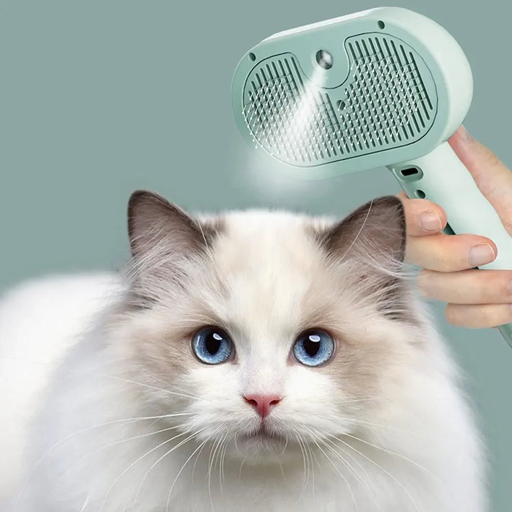 Pets Spray Hair Comb Pet Hair Remover Cleaning Brush Cats Grooming Dog Accessories Tools Dematting Water Mist Humidifier Comb Pet Supplies - ChatZen
