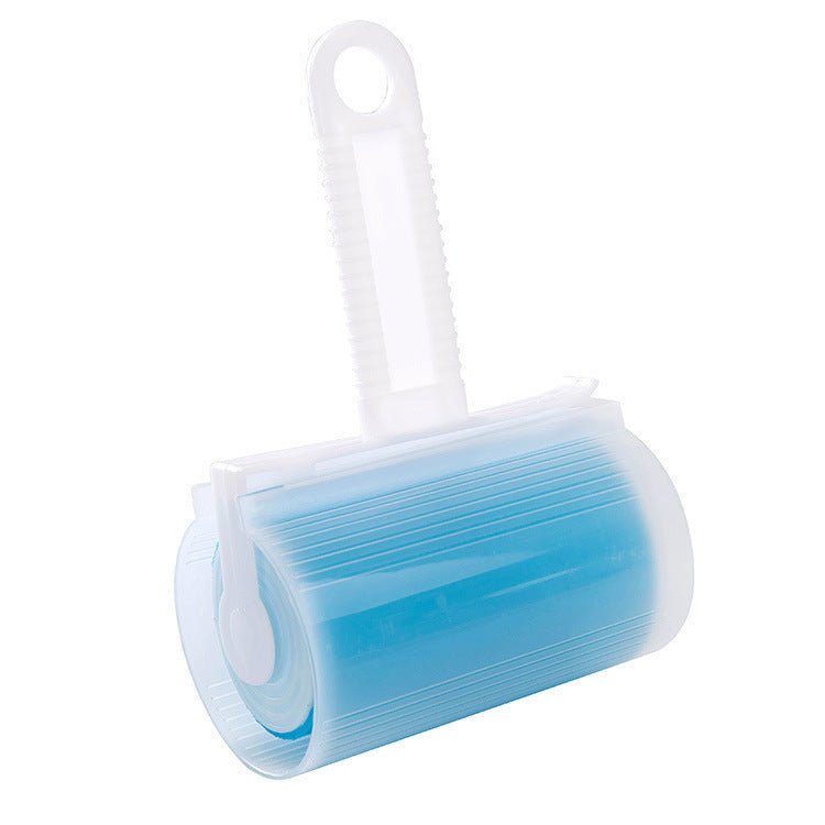 Rouleau adhésif lavable et réutilisable pour enlever les poils d'animaux (chiens et chats) avec couvercle, idéal pour les vêtements. - ChatZen